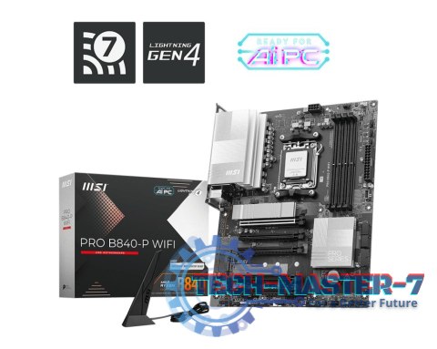 Płyta główna PRO B840-P WIFI AM5 4DD R5 ATX
