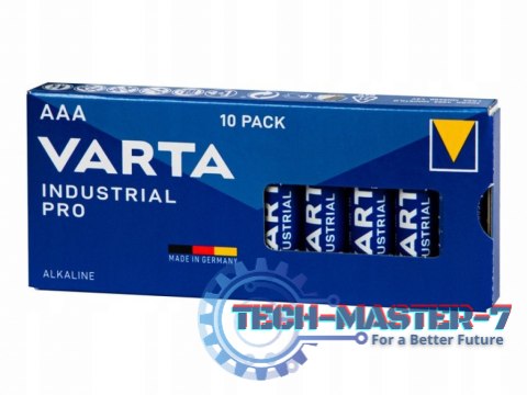 Baterie alkaliczne R3 Industrial PRO 10 sztuk Baterie alkaliczne R3 Industrial PRO 10 sztuk