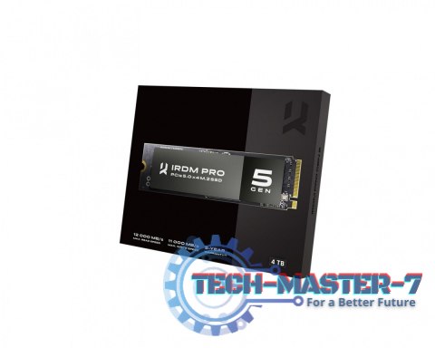 Dysk SSD IRDM PRO P54S Gen5 4TB 5x4 2280 12000/11000MB/s Dysk SSD IRDM PRO P54S Gen5 4TB 5x4 2280 12000/11000MB/s