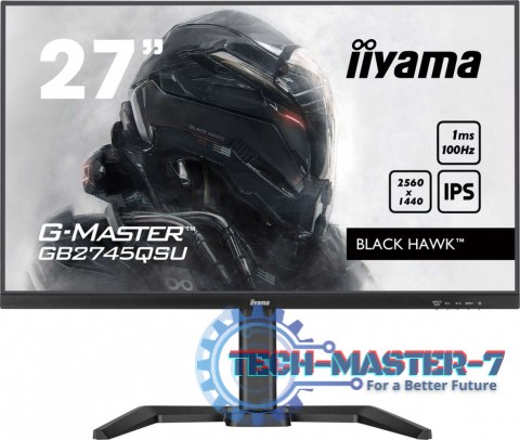 Monitor 27 cali GB2745QSU-B2,IPS,QHD,100Hz,1ms,2xUSB,300cd