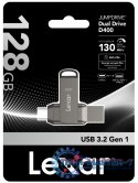 Pendrive Dual Drive D400 128GB USB-C/A 3.1 130MB/s