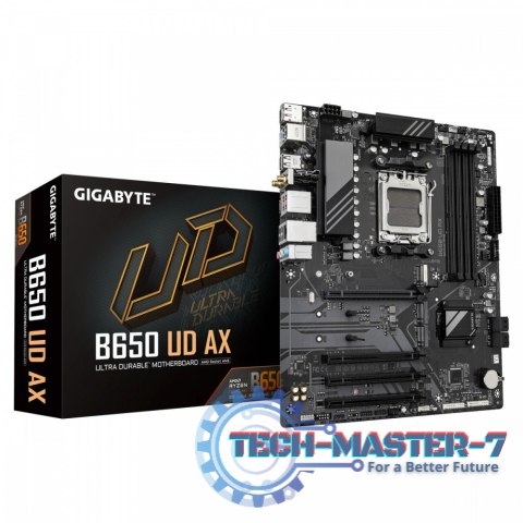 Płyta główna B650 UD AX AM5 4DDR5 HDMI/DP ATX