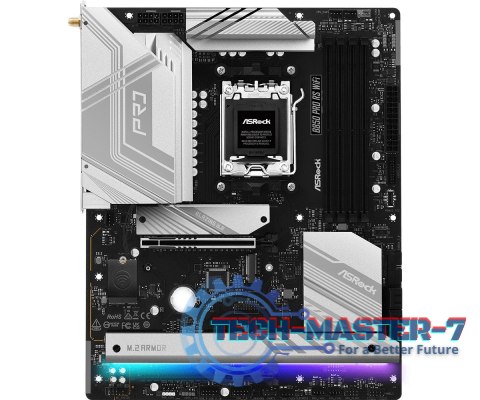 Płyta główna B850 PRO RS WIFI AM5 4DDR5 ATX Płyta główna B850 PRO RS WIFI AM5 4DDR5 ATX