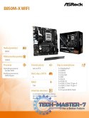 Płyta główna B850M-X WIFI AM5 4DDR5 mATX