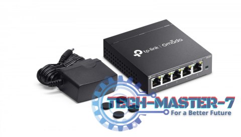 Przełącznik ES205G Omada 5-Port Gigabit Easy Managed Switch Przełącznik ES205G Omada 5-Port Gigabit Easy Managed Switch