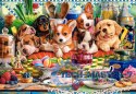 Puzzle 1000 elementów Deser szczeniaczków