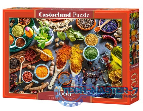 Puzzle 1000 elementów Kolorowe przyprawy Puzzle 1000 elementów Kolorowe przyprawy