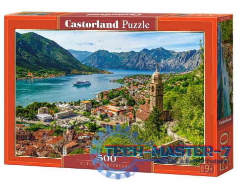 Puzzle 500 elementów Kotor Czarnogóra