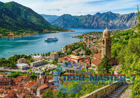 Puzzle 500 elementów Kotor Czarnogóra Puzzle 500 elementów Kotor Czarnogóra