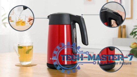 Czajnik 1,7l czerwony TWK7L464 Czajnik 1,7l czerwony TWK7L464