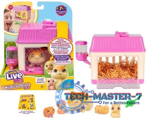 Figurka Little Live Pets - Mama Surprise Mini chomik Figurka Little Live Pets - Mama Surprise Mini chomik