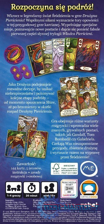 Gra Władca Pierścieni: Drużyna Pierścienia Gra Władca Pierścieni: Drużyna Pierścienia