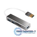 Hub USB 3.0 3 porty z czytnikiem kart