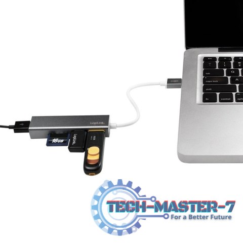 Hub USB 3.0 3 porty z czytnikiem kart Hub USB 3.0 3 porty z czytnikiem kart