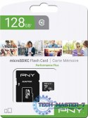 Karta pamięci MicroSDXC 128GB P-SDU12810PPL-GE