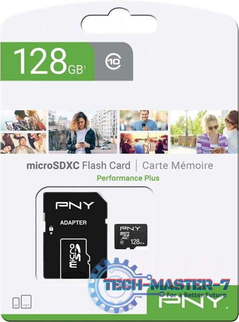 Karta pamięci MicroSDXC 128GB P-SDU12810PPL-GE Karta pamięci MicroSDXC 128GB P-SDU12810PPL-GE