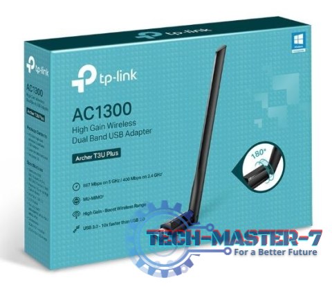 Karta sieciowa Archer T3U Plus USB AC1300 Karta sieciowa Archer T3U Plus USB AC1300