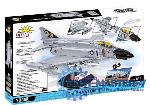 Klocki Armed Force F-4 Phantom II 703 elementów Klocki Armed Force F-4 Phantom II 703 elementów