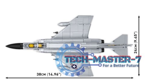 Klocki Armed Force F-4 Phantom II 703 elementów Klocki Armed Force F-4 Phantom II 703 elementów