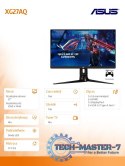 Monitor 27 cali XG27AQ ROG STRIX WQHD IPS 170Hz 1mGTG HDMIx2 DP USB3.0 Głośnik PIVOT