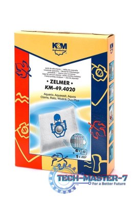 Worki do odkurzacza 4 szt. + 1 filtr KM 49.4020