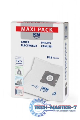 Worki do odkurzacza P15/maxi 12 sztuk