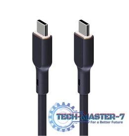 CB-SCC241 silikonowy kabel USB-C - USB-C | 1m | 5A | 240W PD