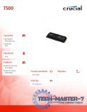 Dysk T500 2TB M.2 NVMe 2280 PCIe40 7400/7000 Radiator