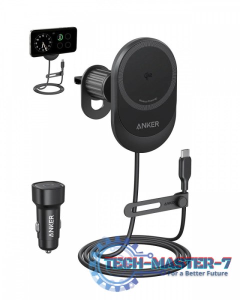 Ładowarka MagGo Qi2 15W Czarna