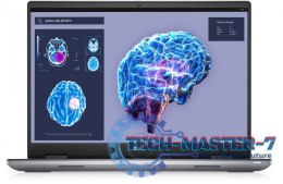 Mobilna stacja robocza Precision 7680 Win11Pro i9-13950HX/32GB/1TB SSD/16.0 FHD+/Nvidia RTX 3500/FgrPr&SmtCd/FHD/IR Cam/Mic/WLAN