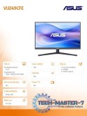 Monitor 24 cale VU249CFE-B IPS 100Hz USB-C
