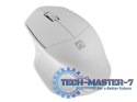 Mysz bezprzewodowa Siskin 2 1600 DPI Bluetooth 5.0 + 2.4GHz, biała