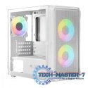 Obudowa Komputerowa Logic Portos ARGB Mini USB 3.0 Biała