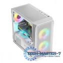 Obudowa Komputerowa Logic Portos ARGB Mini USB 3.0 Biała