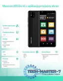 Smartfon MS 554 4G z aplikacją przyjazny ekran