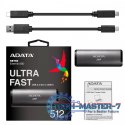 Dysk zewnętrzny SSD SE760 512G USB3.2-A/C Tytanowy