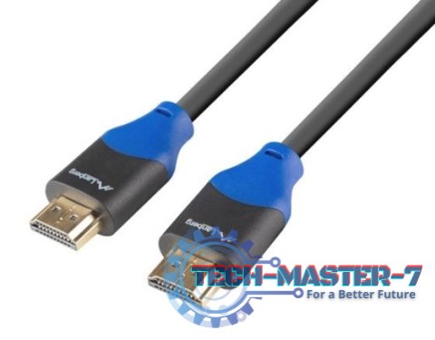 Kabel HDMI M/M V2.0 3m 4K pełna miedź czarny BOX Kabel HDMI M/M V2.0 3m 4K pełna miedź czarny BOX
