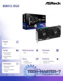 Karta graficzna B580 CHALLENGER 12G OC GDDR6 192bit 3DP/HDMI