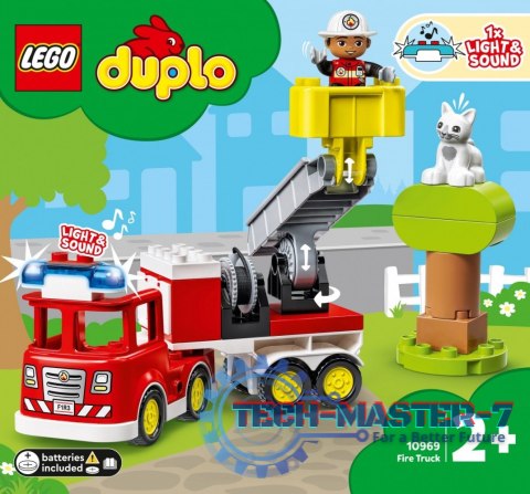 Klocki DUPLO 10969 Wóz strażacki Klocki DUPLO 10969 Wóz strażacki