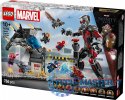 Klocki Super Heroes 76314 Kapitan Ameryka: Wojna bohaterów - bitwa