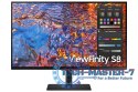 Monitor 32 cale ViewFinity S80PX IPS 3840x2160 UHD 16:9 1xHDMI 1xDP 1xUSB-C (90W) 3xUSB 3.0 LAN 5ms PinP/PbyP 60Hz HAS+PIV płask