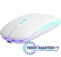 Mysz bezprzewodowa silent click TOUCH MM-997 akumulator 800/1200/1600 DPI biała