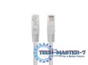 Patchcord kat.6 UTP 7.5 m szary fluke