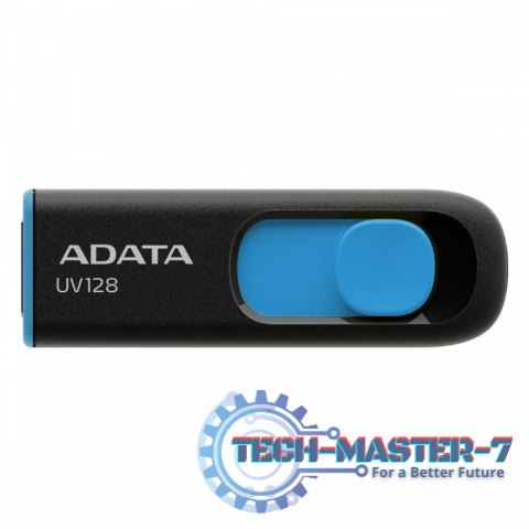 Pendrive DashDrive UV128 64GB USB 3.2 Gen1 czarno - niebieski Pendrive DashDrive UV128 64GB USB 3.2 Gen1 czarno - niebieski