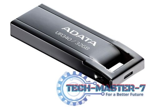 Pendrive UR340 32GB USB3.2 Gen1 Czarny Pendrive UR340 32GB USB3.2 Gen1 Czarny