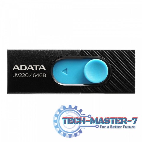 Pendrive UV220 64GB USB2.0 Czarno-niebieski