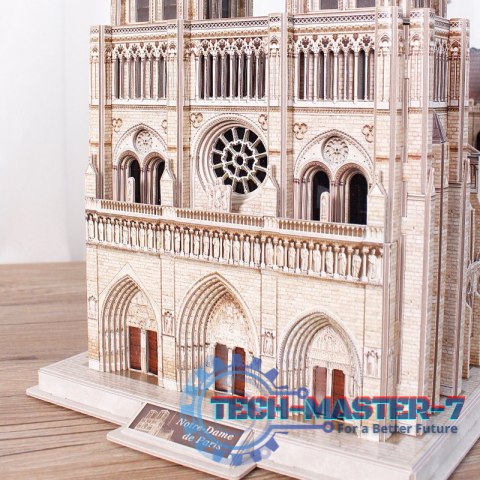 Puzzle 3D 293 elementy Katedra Notre Dame Puzzle 3D 293 elementy Katedra Notre Dame