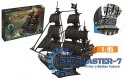 Puzzle 3D Duży zestaw okręt piracki Zemsta Królow