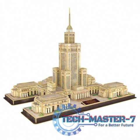 Puzzle 3D Palac Kultury i Nauki, 144 elementy Puzzle 3D Palac Kultury i Nauki, 144 elementy