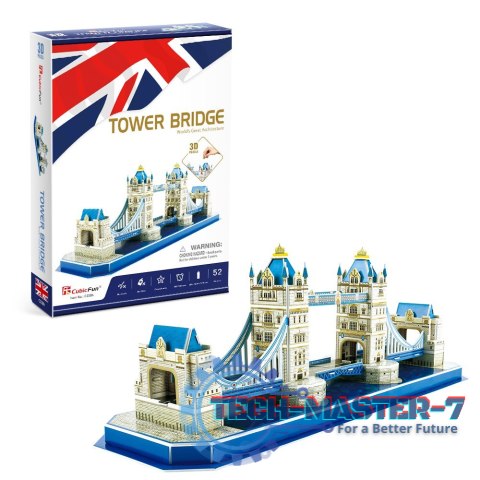 Puzzle 3D Tower Bridge 52 elementy
